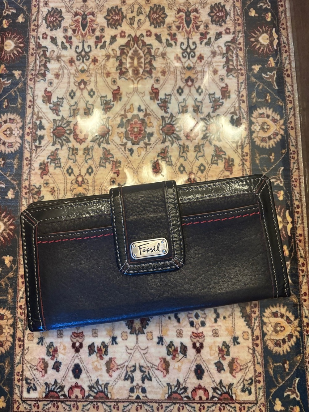 Fossil Leather Wallet - Beautiful ๐คฉ - Picture 7 of 9